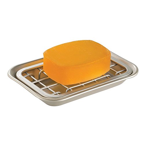Interdesign 73015EU Gia Seifenschale, Satiniert - 2