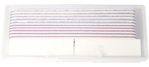 KM-Nails Feilen Box Set weiß befüllt mit Buffer und Feilen - 2