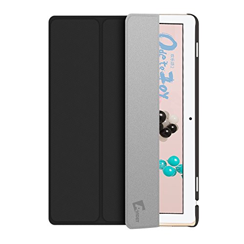 Huawei MediaPad M3 Lite 10″ Hülle, TopACE® Hochwertigem PU-Leder Hülle / Cover / Smart Case Mit Ständer/ Schutzhülle Ständer Für Huawei MediaPad M3 Lite 10″ (Schwarz) - 2