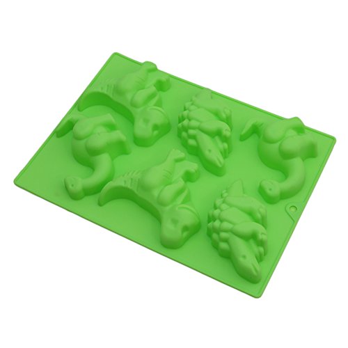 Odn Cavities Dinosaur Shape Silicone Baking Cake Mold Candle