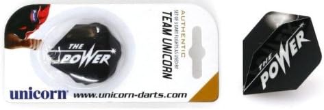 Black &amp; White Phil Taylor Standard Dart Flights