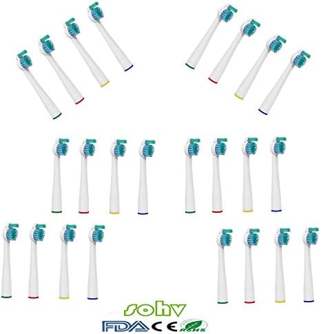 Philips Sonicare Sensiflex replacement. Fully Compatible with the following Sohv® Replacement Brush Heads Electric Toothbrush Models of Philips Sonicare Sensiflex: All Models, 24Stk (6x4)