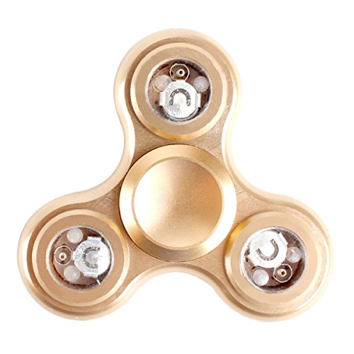 YIHANG @ Fidget Spinner Colorful Fingertip Gyroscope Finger Spiral Color Decompression Gyro Finger Toy,Gold YIHANG @ Fidget Spinner Colorful Fingertip Gyroscope Finger Spiral Color Decompression Gyro Finger Toy,Gold