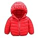 Produktbild Amphia Daunenmantel,Baby Jungs Mädchen Winter Bekleidung Warm Wintermantel Winterjacke mit Kapuze Daunenmantel Baby Reißverschluss Verdickte Hoodie leichte Daunenjacke Steppjacke