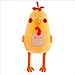 Produktbild WNBJ Cartoon Big Cock Mini Puppe Plüschtier Puppe, Gelb Kinderkissen 40Cm A