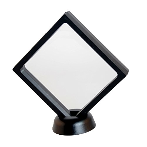 Preisvergleich Produktbild Hellery Transparenten Box Zeigen Schmuck Display Rack Verpackung Fall Levitate 70mm