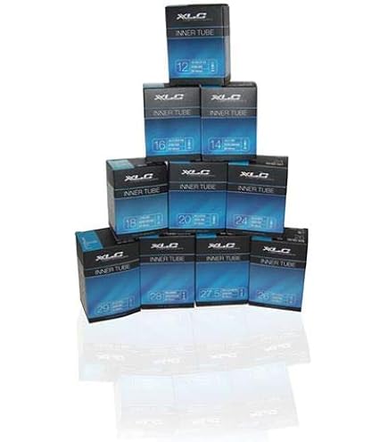 Chambre à Air Vélo 20 X 1.5/2.5 - XLC 40/62-406 AV, Noir - Pour Vélos Mixte, Ville, VTT