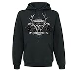 Original Frei.Wild Collection Frei.Wild - Wahre Freunde Unterwegs Kapuzenpullover, schwarz, Grösse XXL