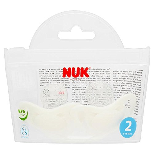 NUK Genius Silicone Soothers (Size 2) (6-18)