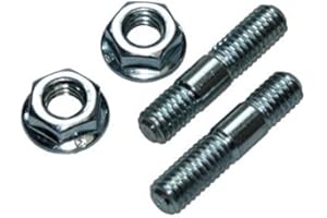 CITOMERX Krümmer Stehbolzen Set M6 für z.B. Piaggio, Yamaha, CPI, Batioan, Rex, Aprilia, Peugeot