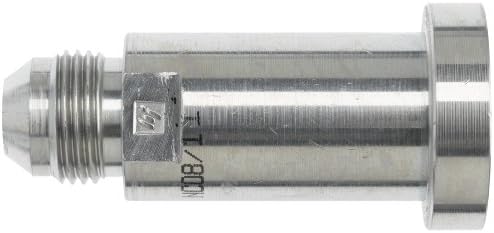 Brennan Industries 1700-24-20 Straight Hydraulic Adapter, 1700 Series, JIC Flare by Code 61 Flange, Thread 1 7/18-12", Flange 1.25"