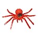 Produktbild kuangkk Halloween-Spinnen mit Langen Zähnen für Party-Requisiten Dekoration Horror-Witz Spielzeug, Plastik, rot, 15cmx10cmx5cm