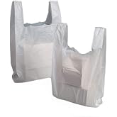 Merpak Packaging Thick White Bag Large Size 1 Kg Rustle Athlete Bag Market Grocery Bag