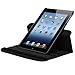 Attractive Quality Apple New Ipad Air Ipad 5 (2013) 360 Degree rotation Black Horizontal & Vertical View Leather Cover For Apple New Ipad Air Ipad 5 (2013) by G4GADGET®