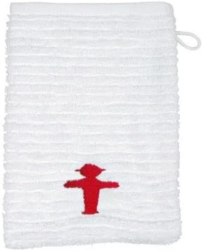 Wash mitt Massager by Traffic Light MAN Stop / White