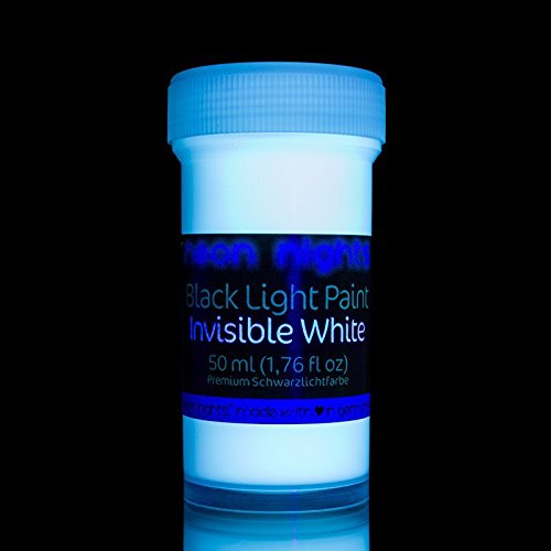 neon nights | Unsichtbare Schwarzlicht Farben | Fluoreszierende UV Leuchtfarbe | Paint Set 8 x 20ml Neon-Farben - 8