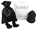 Eliimo Perfecting Finish Sponge - Make Up Blender - Flawless Complexion Foundation Applicator - Hypoallergenic Pro Beauty Blending Sponge - Black