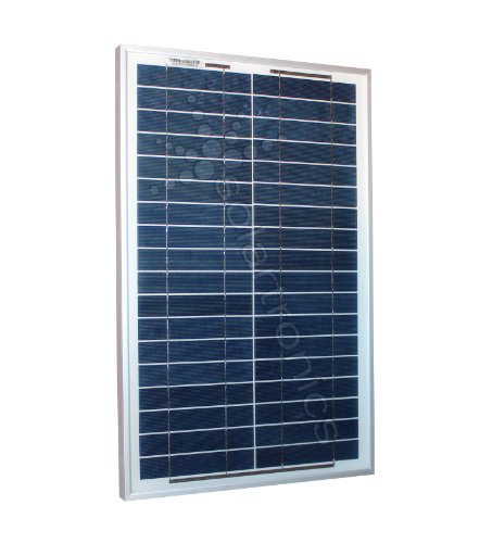 Preisvergleich Produktbild Solarmodul Solarpanel 25 Watt poly Photovoltaik