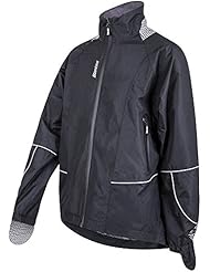 Santini Chaqueta de Ciclismo Gr44 Negro L