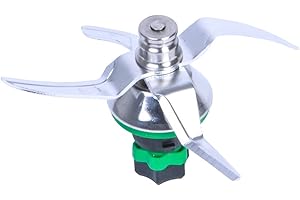 STAUBSAUGERLADEN.DE IHR PARTNER FÜR GERÄTE UND ZUBEHÖR Cuchilla mezcladora de repuesto, incluye junta, apta para Vorwerk Thermomix TM6 TM 6, de acero inoxidable