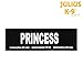 Produktbild Julius-K9  Klettverschluss Princess – Paar von Etiketten für Latz Julius-Power Oder Belt, erhältlich in Zwei Größen Large (da TG. 1 a TG. 4)