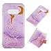 Produktbild Misstars Marmor Hülle für Samsung Galaxy S10 Lite, Weich TPU Silikon Handyhülle mit IMD Technologie Schutzhülle Flexible Dünn Backcover, Engel Lila
