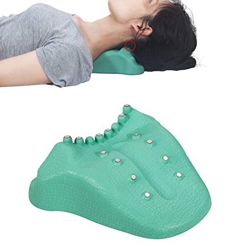 Preisvergleich Produktbild Massagekissen Akupressur Shiatsu-Massage Relief Zervikale Spondylose Nackenmassagegeräte,Green