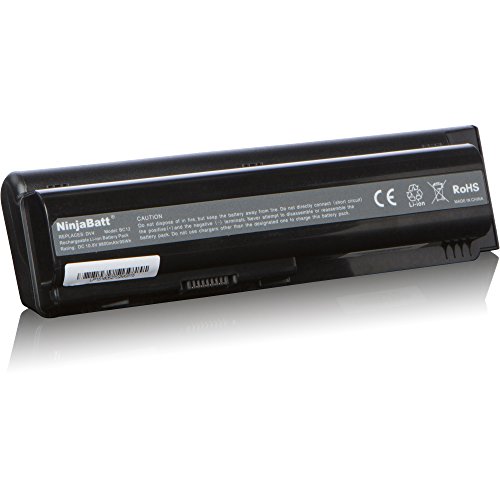 Ninjabatt 12 Zellen Laptop-Akku für HP 498482-001 485041-003 511872-001 462890-542 KS524AA HSTNN-Q39C G60 485041-002 484170-002 484172-001 511884-001 511883-001 462890-421 - 2