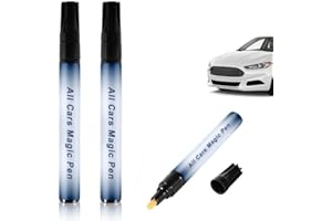 MINDU 2PCS All Cars Magic Pen for Car Scratches, Auto Touch Up Paint Pen for All Car Colours, Quick Filling & Sealing Scratch Remover Pen for Paint Damage and Surface Repair