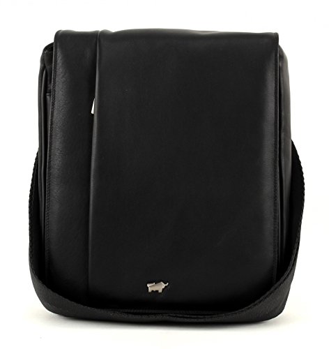 Preisvergleich Produktbild Braun Büffel Golf Umhängetasche mit Überschlag Schwarz