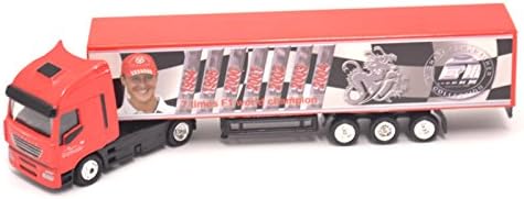 MODEL Formula One 1 F1 Michael Schumacher Ferrari Truck NEW!