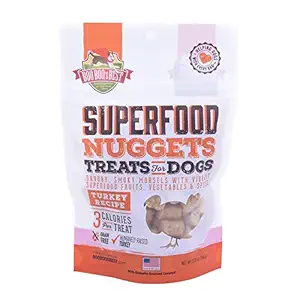 SuperFood Nuggets Treats for Dogs - Turkey Recipe