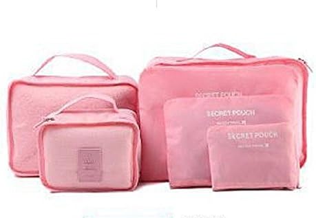 Oriental eLife 6 Set Travel Compression Pouches, Packing Cubes Luggage Packing Organizers Luggage Duffle Bag For Women &amp; Men