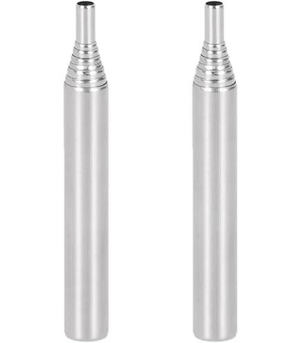 Tubo Soffiaggio Pieghevole In Acciaio Inox Per Fuoco | 2 Pezzi Per Campeggio E Outdoor