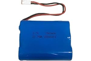 JJOIAS Batterie De Remplacement 3.7V 7500mAh 3 Cellules Lithium-ION 18650 27 75Wh avec Connecteurs MTA-100 À 2 Broches