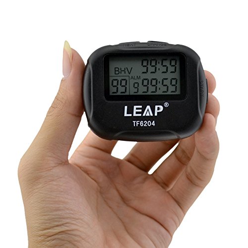 Ckeyin ®Elektronische Intervall Timer Fitness Timer Stopuhr for Sport Yoga - 6