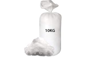 VITAL CHOICE Virgin Hollow Fibre Quality Grade – Stuffing/Filling Toys, Pillows Craft Cushion Filling Cushions, teddy Bear, Pet Beds 100% Soft Hollow Fibre - 10KG