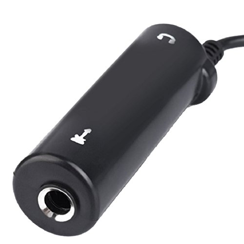 MagiDeal Multimedia Gitarre Schnittstellen Konverter Tuner Audio Kabel für iPhone iPad - 5
