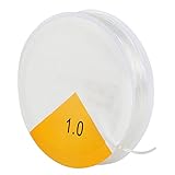 elastischer faden für nähmaschine DEKORATION; Kann verwendet werden, um kleine Dekorationen wie Weihnachtskugeln, Kristalle und kleine Lichter an Geländern, Stühlen, Haken ect zu binden