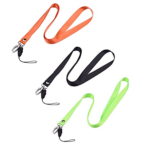 10 Colores 19 Pulgadas Nylon Elementos de Amarre del Cuello Correas para Tel  fonos Celulares M  viles  C  maras  Unidades Flash USB y Llaves  10 Piezas