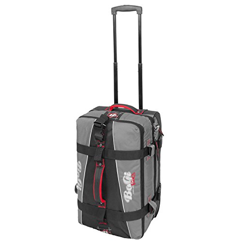 BoGi Bag Bag Bagage Cabine, 52 cm, 40 liters, Noir (Schwarz/Grau)