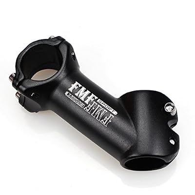 FOMTOR Vélo Potence 31,8 mm de 45 ° Fomtor Guidon de vélo Potence Riser Convient pour BMX VTT Vélo de montagne Vélo de route (31,8 x 90 mm)