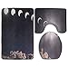 Produktbild Party Socks Total Solar Eclipse Sky 3 Piece Bathroom Rug Set Non-Slip Bath Mat Contour Rug Toilet Lid Cover Home Decorative Doormat