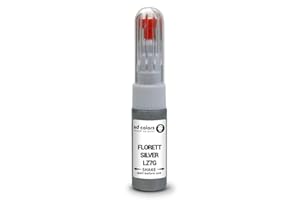 SD COLORS FLORETT PLATA LZ7G compatible con VW/AUDI New Touch Up Paint Pen Kit de reparación de 20 ML SCRATCH CHIP CEPILLO CODE COLOR LZ7G FLORETT PLATA