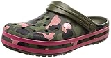  crocs Unisex-Erwachsene Crocband Seasonal Graphic Clogs, Grün (Army Green/Melon 3s9), 36/37 EU