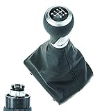 accessories for audi q5 Schaltknauf + Schaltsack + Rahmen 6 Gang - Schwarz / Chrom Matt