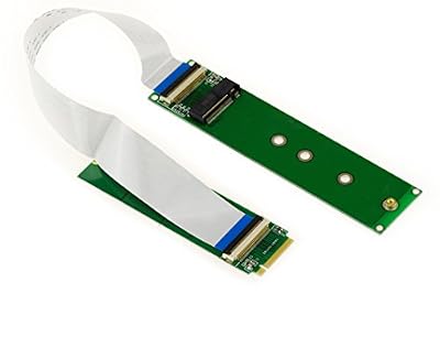KALEA-INFORMATIQUE. Riser Extender M.2 NGFF pour SSD M2 PCIe M Key AHCI ou NVMe. avec Nappe Souple de 20cm