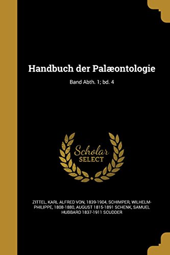 GER-HANDBUCH DER PALAEONTOLOGI