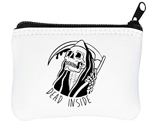 Preisvergleich Produktbild Dead Inside Reaper Artwork Reißverschluss-Geldbörse Brieftasche Geldbörse