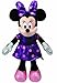 Produktbild TY 41070 - Disney - Minnie Glitter mit Sound, violettes glitzerndes Kleid und Schleife, 20 cm